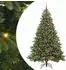 vidaXL Künstlicher Weihnachtsbaum 180cm 300 LEDs, grün, PE/PVC (3397549)