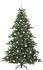 vidaXL Künstlicher klappbarer Weihnachtsbaum grün 180cm PVC