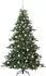 vidaXL Künstlicher klappbarer Weihnachtsbaum grün 180cm PVC