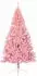 vidaXL Künstlicher Weihnachtsbaum mit Beleuchtung, rosa, 240cm, PVC (3397098)