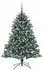 vidaXL Künstlicher Weihnachtsbaum mit 150 LEDs, grün, 150cm (3395228)