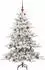 vidaXL Künstlicher klappbarer Weihnachtsbaum weiß, 150cm, PVC (3397705)