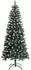 vidaXL Künstlicher Weihnachtsbaum 150 LEDs, grün, 150cm (3395810)