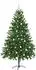 vidaXL Künstlicher Weihnachtsbaum mit Ständer, 300 LEDs, grün, 180cm, PE (3396334)