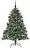 vidaXL Künstlicher Weihnachtsbaum mit 150 LEDs und Ständer, grün, 150cm (3395222)