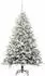 vidaXL Künstlicher Weihnachtsbaum vorbelichtet mit Kugelset, grün (3395389)