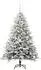 vidaXL Künstlicher Weihnachtsbaum vorbelichtet mit Kugelset, grün (3395389)