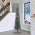 vidaXL Künstlicher Weihnachtsbaum mit Ständer, 300 LEDs, grün, 240cm (3395971)