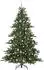 vidaXL Künstlicher klappbarer Weihnachtsbaum grün 210cm PVC und Stahl (3397681)
