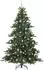 vidaXL Künstlicher klappbarer Weihnachtsbaum grün 210cm PVC und Stahl (3397681)