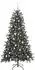 vidaXL Künstlicher Weihnachtsbaum grün 180cm PVC
