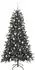 vidaXL Künstlicher Weihnachtsbaum grün 180cm PVC