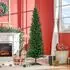 HomCom Künstlicher Weihnachtsbaum 180cm, 390 Spitzen, grün, mit Kunststoffständer