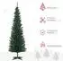 HomCom Künstlicher Weihnachtsbaum 180cm, 390 Spitzen, grün, mit Kunststoffständer