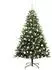 vidaXL Künstlicher Klapp-Weihnachtsbaum 300 LEDs, grün, 180cm (3395996)