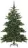 vidaXL Künstlicher klappbarer Weihnachtsbaum grün 150cm PVC und Stahl (3397654)