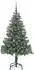 vidaXL Weihnachtsbaum mit Ständer, 150 LEDs, grün, 150cm, PVC (3396373)
