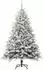 vidaXL Künstlicher Weihnachtsbaum vorbelichtet mit Kugelset, grün (3395399)