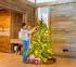 Evergreen Stoves Sherwood Fichte Künstlicher Weihnachtsbaum mit LEDs, grün, 180cm