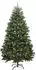 vidaXL Künstlicher Weihnachtsbaum grün, 270cm, PVC und Metall