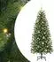 vidaXL Künstlicher Weihnachtsbaum 150 LEDs, grün, 150cm, PE/PVC (3397345)