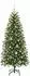 vidaXL Künstlicher Weihnachtsbaum 150 LEDs, grün, 150cm, PE/PVC (3397345)