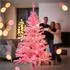 Gravidus Künstlicher Weihnachtsbaum pink 150cm, 440 Zweige, Metallständer