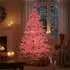 Gravidus Künstlicher Weihnachtsbaum pink 150cm, 440 Zweige, Metallständer