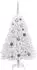 vidaXL Künstlicher Weihnachtsbaum weiß, 120cm, PVC und Metall (3210095)