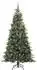 vidaXL Künstlicher Weihnachtsbaum, klappbar, grün, 210cm, PE/PVC (3397438)