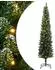 vidaXL Künstlicher Weihnachtsbaum, schlank, 150 LEDs, 120cm (3315758)