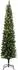vidaXL Künstlicher Weihnachtsbaum, schlank, 150 LEDs, 120cm (3315758)