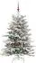 vidaXL Künstlicher Weihnachtsbaum, klappbar, weiß, 150cm, PE/PVC (3395639)