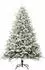vidaXL Künstlicher vorbeleuchteter Weihnachtsbaum grün 180cm (3395393)