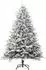 vidaXL Künstlicher vorbeleuchteter Weihnachtsbaum grün 180cm (3395393)