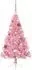 vidaXL Künstlicher Weihnachtsbaum vorbelichtet, rosa, 120cm, PVC (3397048)