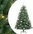 vidaXL Künstlicher klappbarer Weihnachtsbaum 150LEDs grün 150cm (3395483)