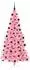 vidaXL Weihnachtsbaum mit Ständer, 300 LEDs, rosa, 210cm, PVC (3396439)