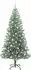vidaXL Künstlicher Weihnachtsbaum beschneit mit LED, 210cm (3396827)