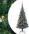 vidaXL Künstlicher Weihnachtsbaum mit Beleuchtung, grün, 120cm (3396742)