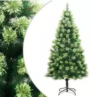 vidaXL K&uuml;nstlicher Weihnachtsbaum Klappbar mit St&auml;nder 150 cm