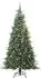 vidaXL Künstlicher Weihnachtsbaum, klappbar, grün, 210cm, PE/PVC (3397439)