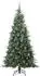 vidaXL Künstlicher Weihnachtsbaum, klappbar, grün, 210cm, PE/PVC (3397439)