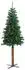 vidaXL Schlanker Weihnachtsbaum mit Ständer, 300 LEDs, grün, 210cm (3394877)