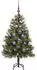 vidaXL Künstlicher Klapp-Weihnachtsbaum mit Tannenzapfen 120cm (3395077)