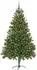 vidaXL Künstlicher Weihnachtsbaum mit Ständer, 300 LEDs, grün, 180cm, PE (3396331)