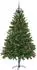vidaXL Künstlicher Weihnachtsbaum mit Ständer, 300 LEDs, grün, 180cm, PE (3396331)