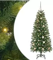 vidaXL K&uuml;nstlicher Weihnachtsbaum Gr&uuml;n 150 cm PE und PVC