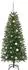 vidaXL Künstlicher Weihnachtsbaum 150 LEDs, grün, 150cm, PE/PVC (3397339)