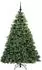 vidaXL Künstlicher Weihnachtsbaum 300 LEDs, 180cm, PE/PVC (3397784)
